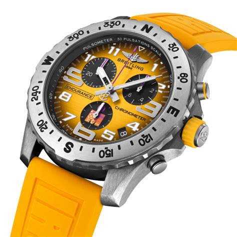 breitling ironman yellow|Breitling endurance pro iron man.